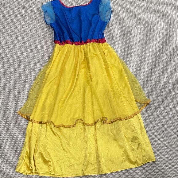 Disney Snow White Blue and Yellow Princess Dress Pajama/Costume Size 9/10 - Picture 4 of 6